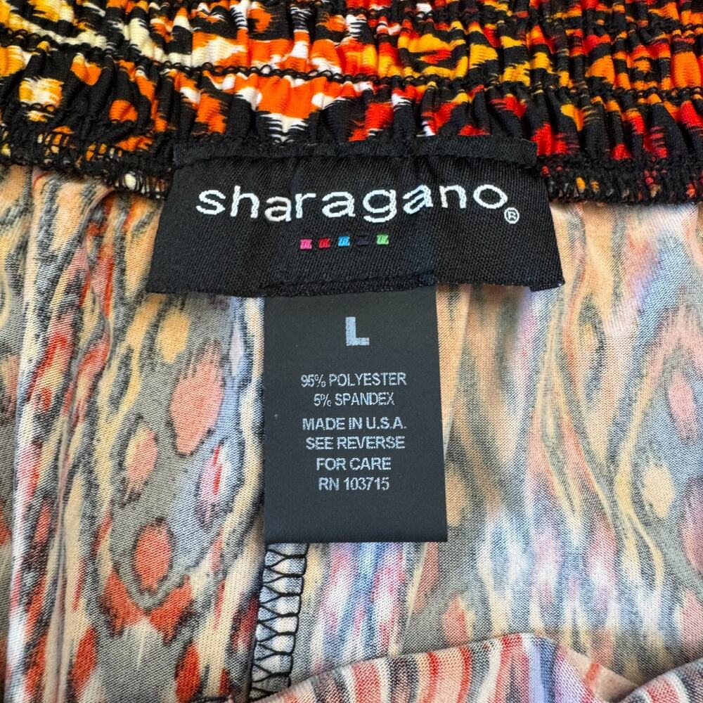 Lot of 3 Womens Sharagano Women's Wide-Leg Stretch Palazzo Pants and Blouse Sz L - Picture 14 of 15